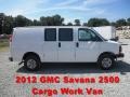 2012 Summit White GMC Savana Van 2500 Cargo  photo #1