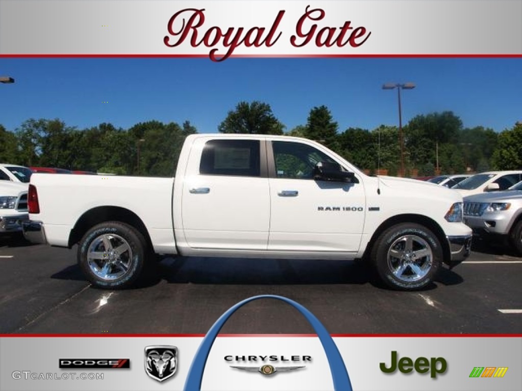 Bright White Dodge Ram 1500