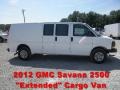Summit White 2012 GMC Savana Van 2500 Extended Cargo