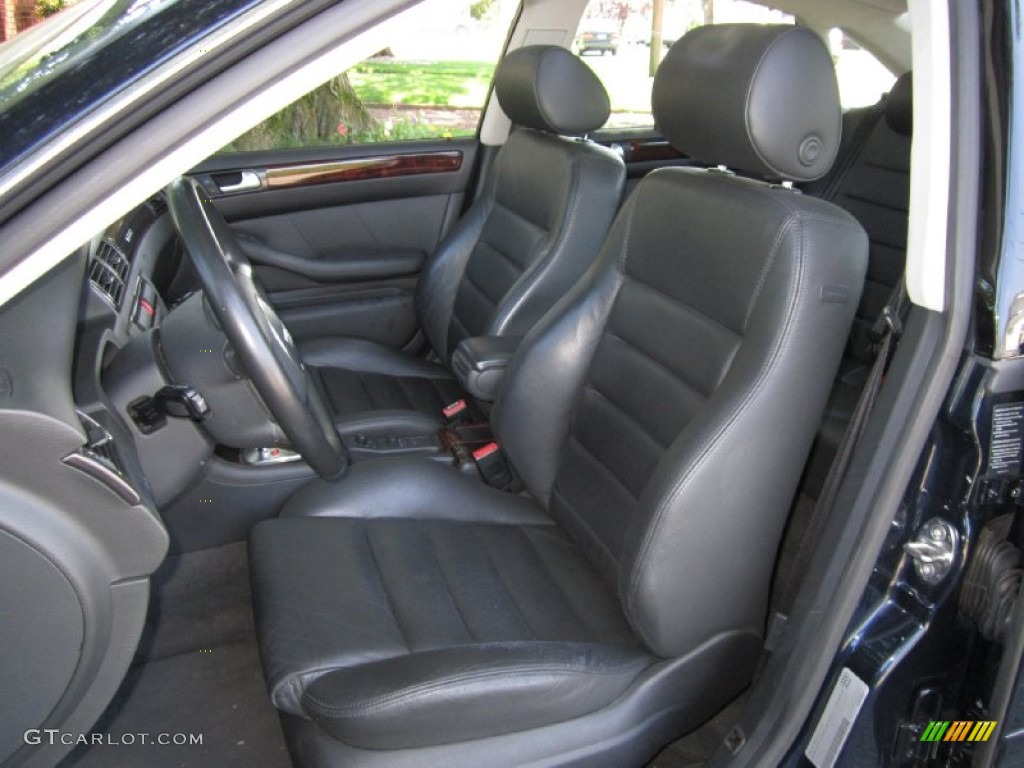 2004 Audi A6 2.7T quattro Sedan Front Seat Photo #67239594