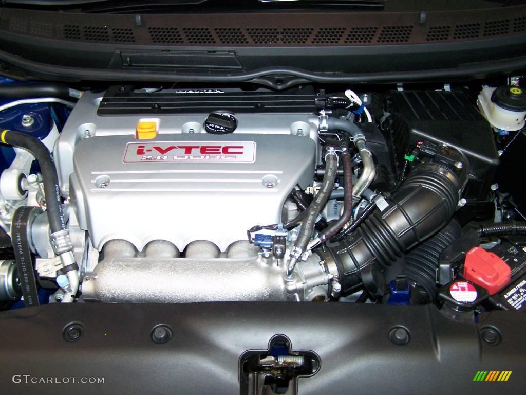 2008 Honda Civic Mugen Si Sedan 2.0 Liter DOHC 16-Valve i-VTEC 4 Cylinder Engine Photo #6724018