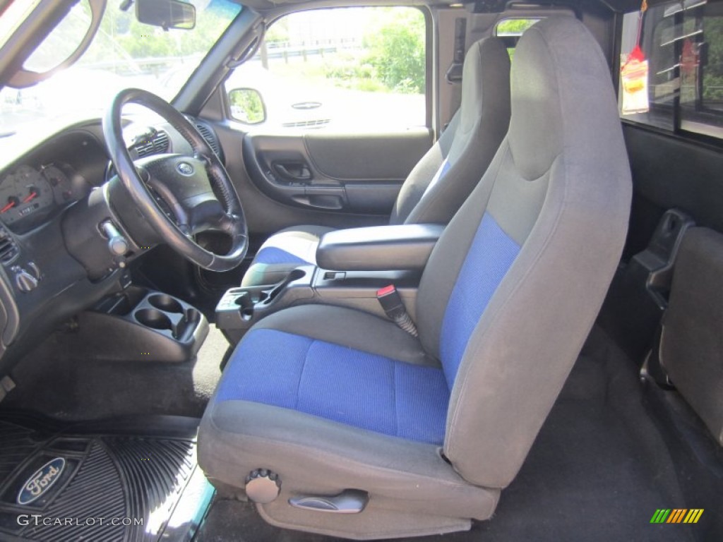 Dark Graphite Blue Interior 2003 Ford Ranger Fx4 Level Ii