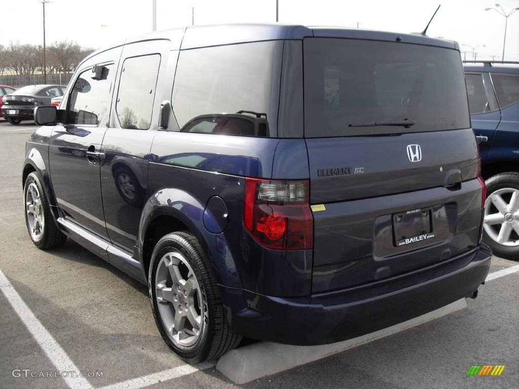 2008 Element SC - Royal Blue Pearl / Titanium/Black photo #6