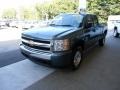 2008 Blue Granite Metallic Chevrolet Silverado 1500 LT Extended Cab 4x4  photo #2