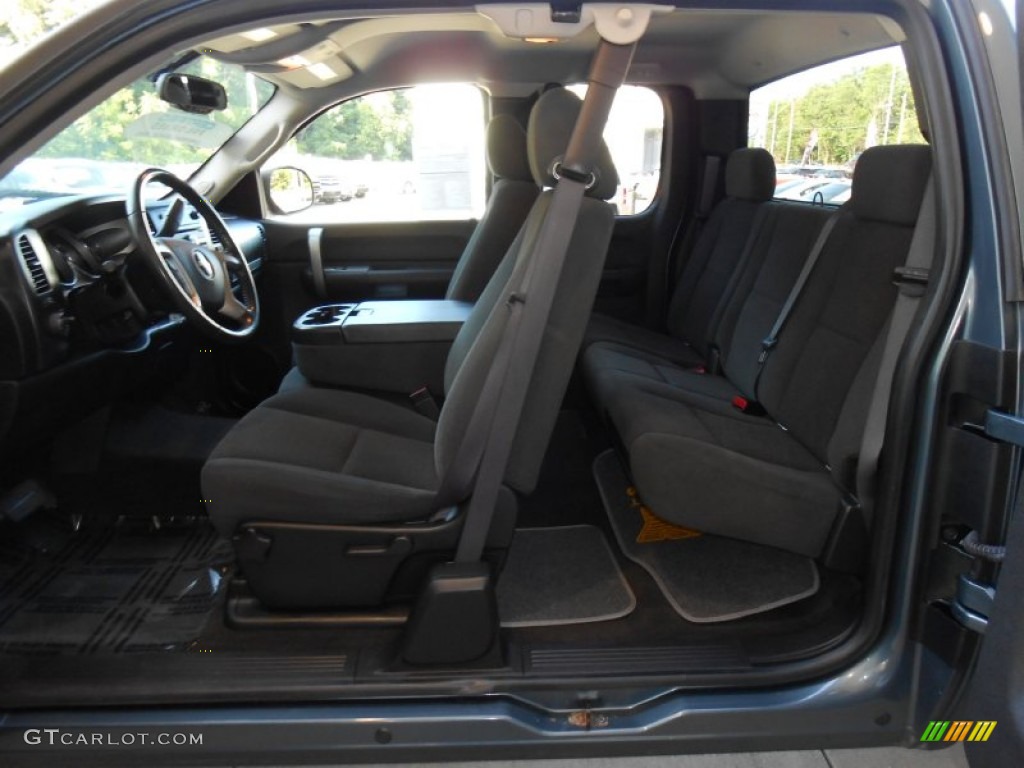 2008 Silverado 1500 LT Extended Cab 4x4 - Blue Granite Metallic / Ebony photo #6