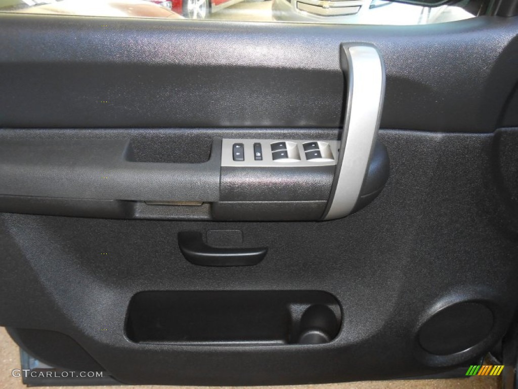 2008 Silverado 1500 LT Extended Cab 4x4 - Blue Granite Metallic / Ebony photo #8