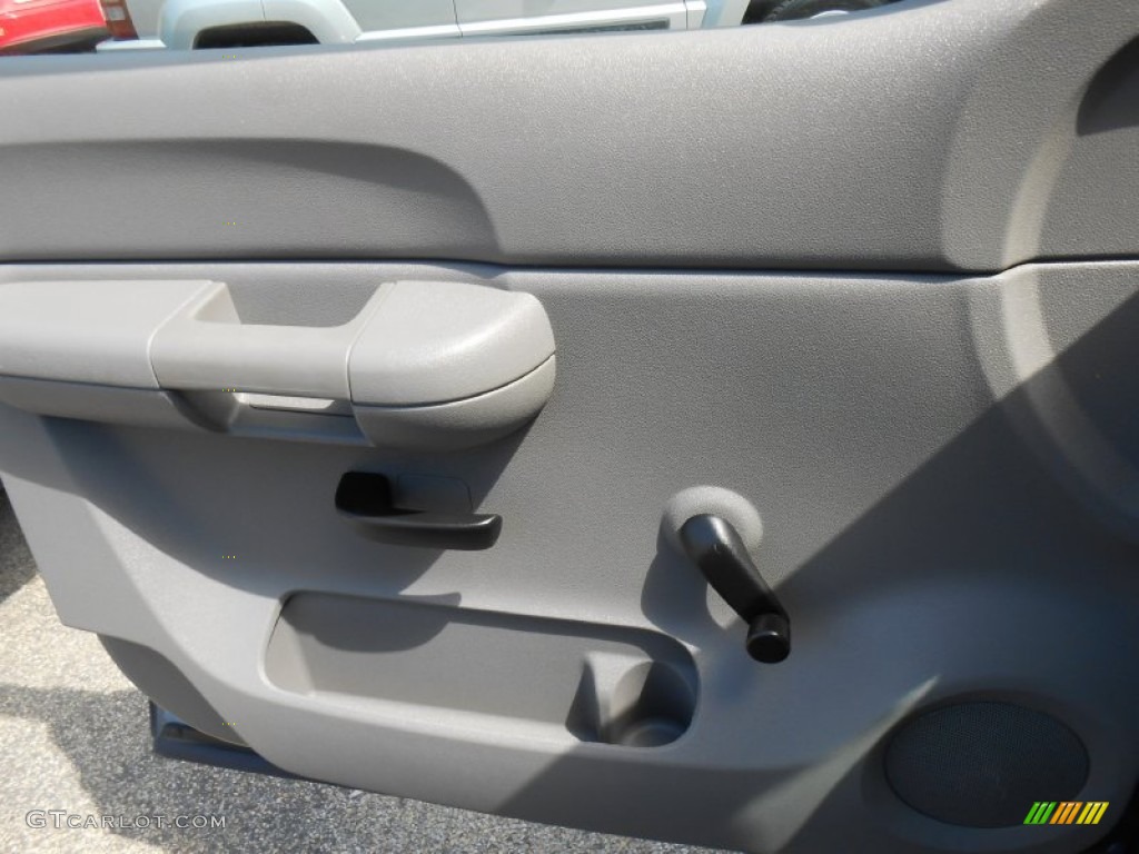 2009 Silverado 1500 Regular Cab 4x4 - Blue Granite Metallic / Dark Titanium photo #14