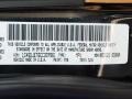 PXR: Brilliant Black Crystal Pearl 2012 Dodge Durango Citadel AWD Color Code