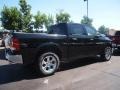 2012 Black Dodge Ram 1500 Laramie Crew Cab 4x4  photo #3