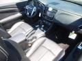 Black 2012 Chrysler 200 Limited Hard Top Convertible Interior Color