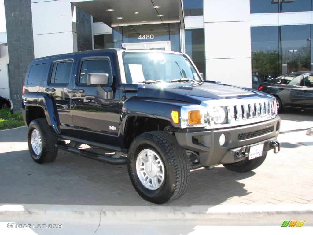 Midnight Blue Metallic Hummer H3