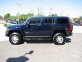 2007 Midnight Blue Metallic Hummer H3   photo #4