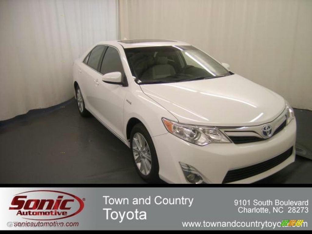 2017 Super White Toyota Camry Hybrid Xle 67213369 Gtcarlot Super White Toyota Camry