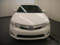 2012 Super White Toyota Camry Hybrid XLE  photo #2