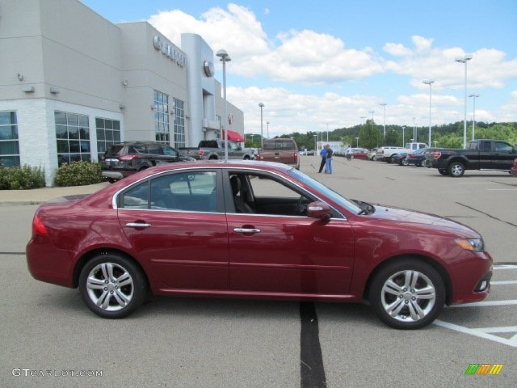 Spicy Red 2010 Kia Optima SX Exterior Photo #67246422