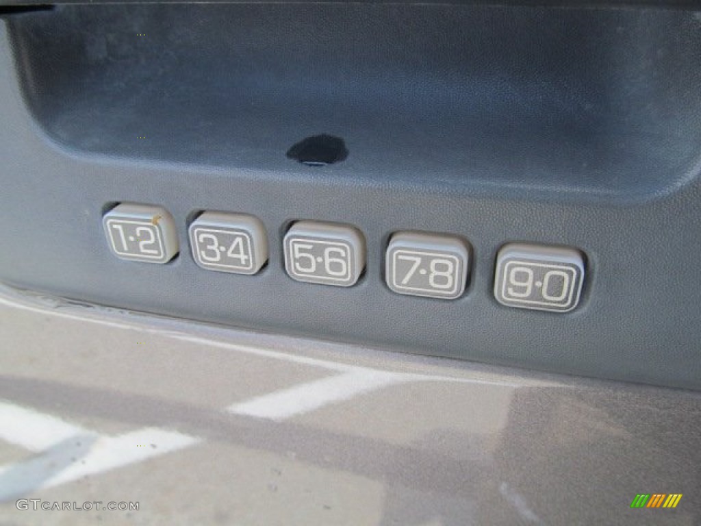 2004 F150 FX4 SuperCab 4x4 - Dark Shadow Grey Metallic / Black photo #7