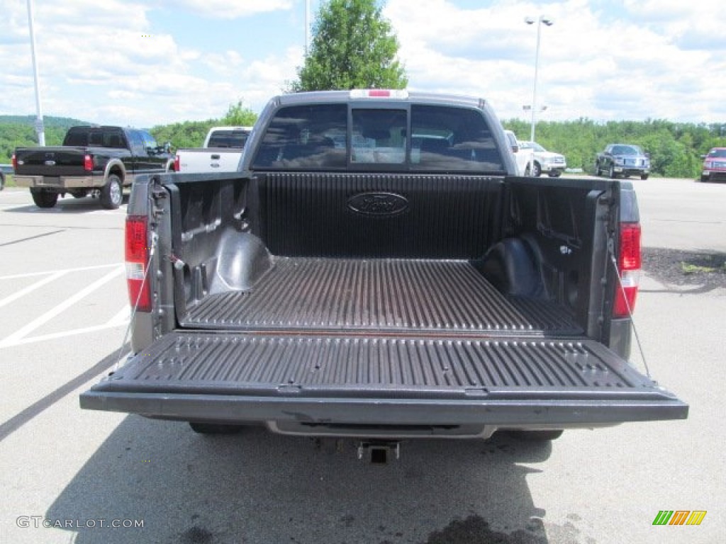 2004 F150 FX4 SuperCab 4x4 - Dark Shadow Grey Metallic / Black photo #12