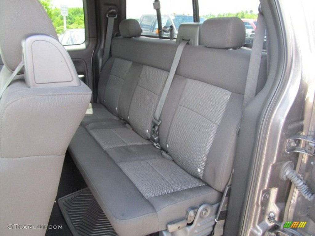 2004 F150 FX4 SuperCab 4x4 - Dark Shadow Grey Metallic / Black photo #13