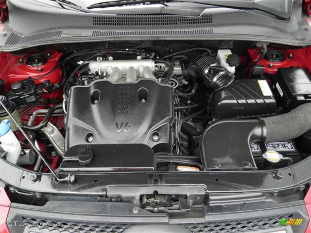 2010 Kia Sportage LX V6 4x4 2.7 Liter DOHC 24-Valve V6 Engine Photo #67247367