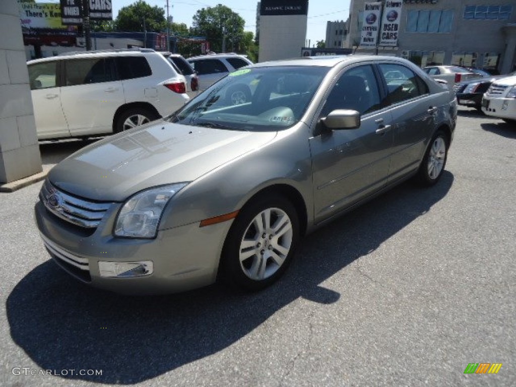 2008 Fusion SEL V6 - Dune Pearl Metallic / Charcoal Black photo #2