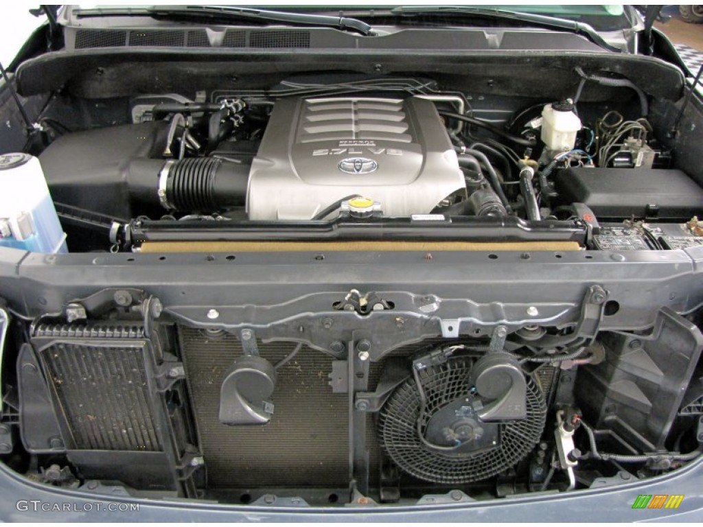2010 Toyota Sequoia Platinum 4WD 5.7 Liter i-Force Flex-Fuel DOHC 32-Valve VVT-i V8 Engine Photo #67248813