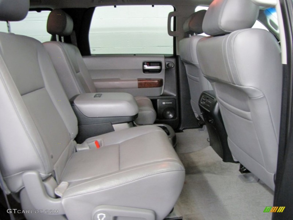 Graphite Interior 2010 Toyota Sequoia Platinum 4WD Photo #67248863