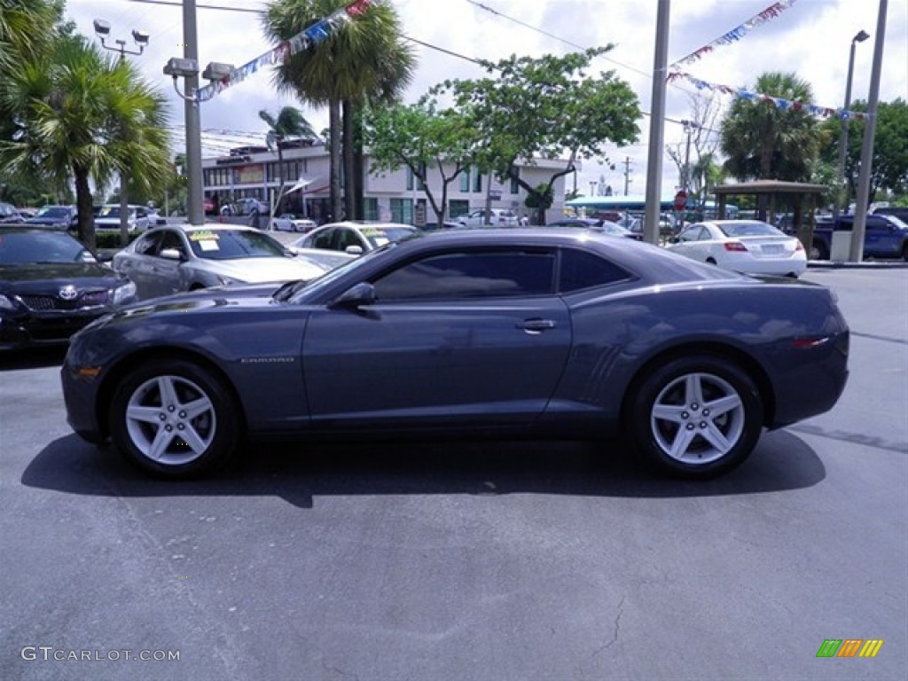 2010 Camaro LT Coupe - Cyber Gray Metallic / Gray photo #6