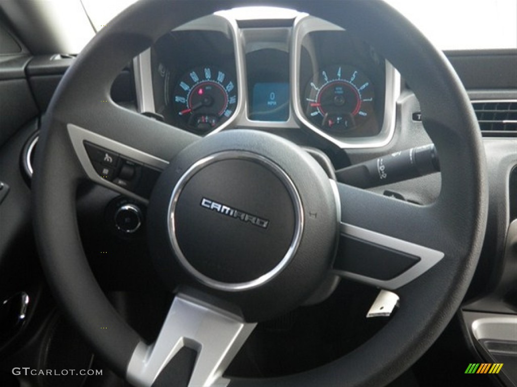 2010 Camaro LT Coupe - Cyber Gray Metallic / Gray photo #25