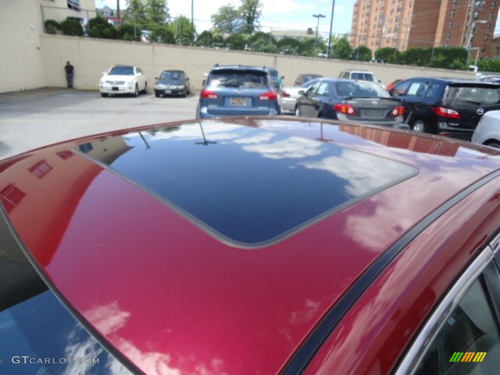 2008 Malibu LTZ Sedan - Red Jewel Tint Coat / Cocoa/Cashmere Beige photo #40