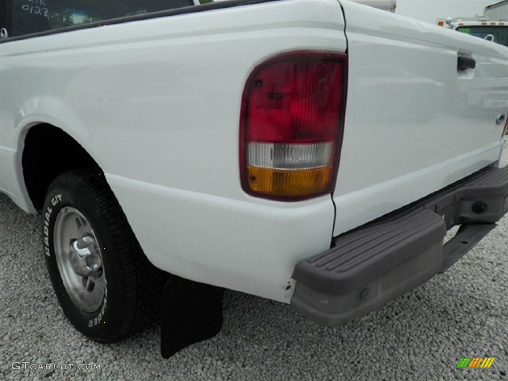 1995 Ranger XL SuperCab - Oxford White / Blue photo #8