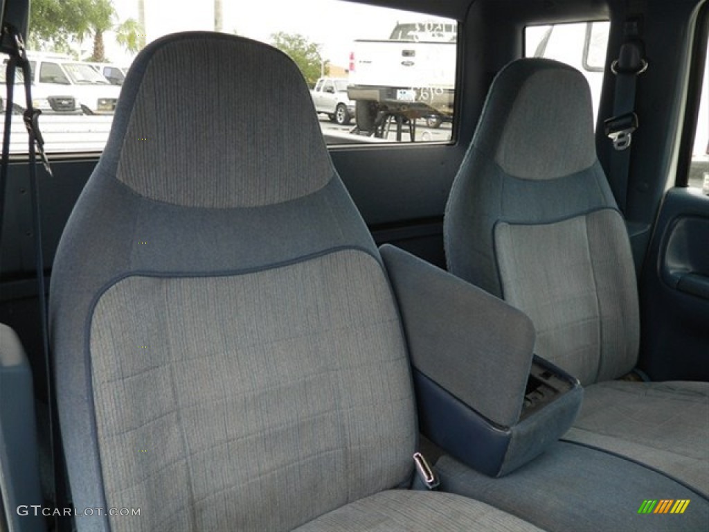 1995 Ranger XL SuperCab - Oxford White / Blue photo #15