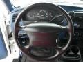 1995 Ford Ranger Blue Interior Steering Wheel Photo