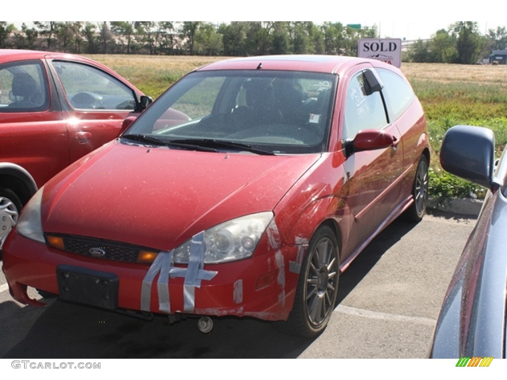 2003 Focus SVT Hatchback - Infra-Red / Medium Graphite photo #4