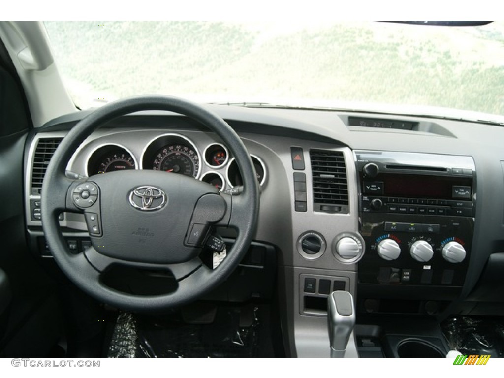 2012 Toyota Tundra TRD Rock Warrior Double Cab 4x4 Graphite Dashboard Photo #67251609