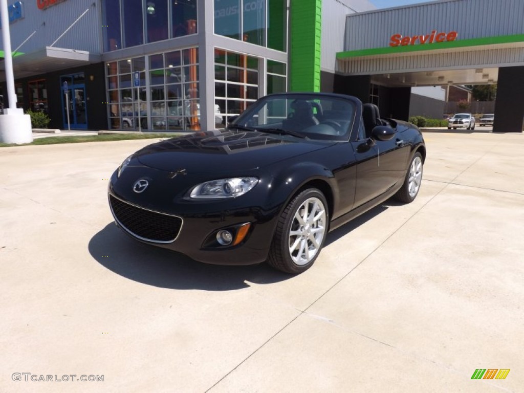 2012 MX-5 Miata Grand Touring Hard Top Roadster - Brilliant Black / Black photo #1