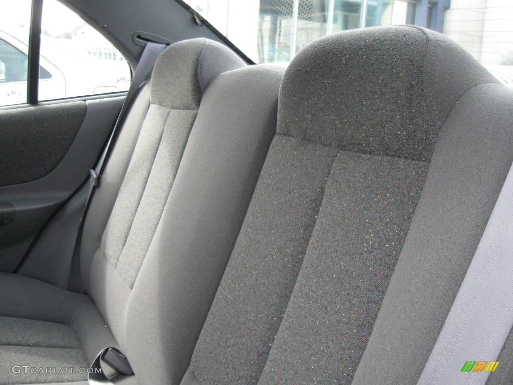 2000 Accent GL Sedan - Charcoal gray / Gray photo #4