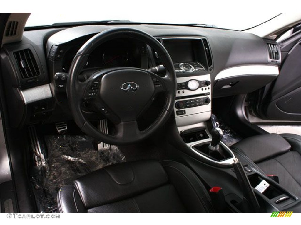 Graphite Interior 2008 Infiniti G 37 S Sport Coupe Photo #67254375