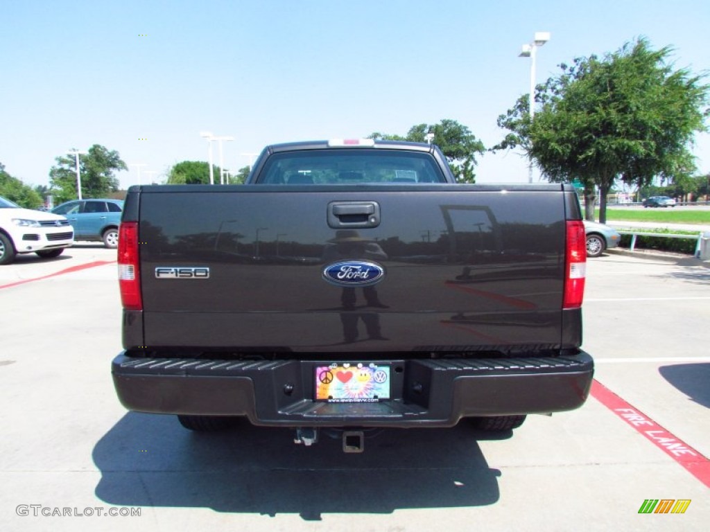 2005 F150 XL Regular Cab - Dark Stone Metallic / Medium Flint Grey photo #4