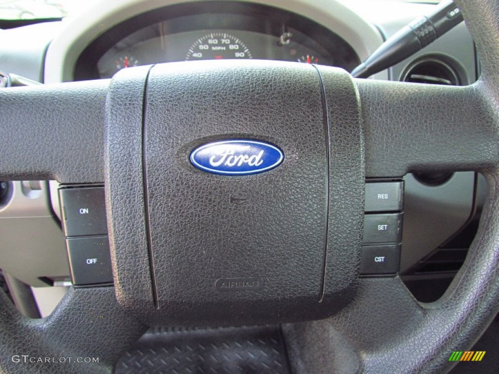 2005 F150 XL Regular Cab - Dark Stone Metallic / Medium Flint Grey photo #11