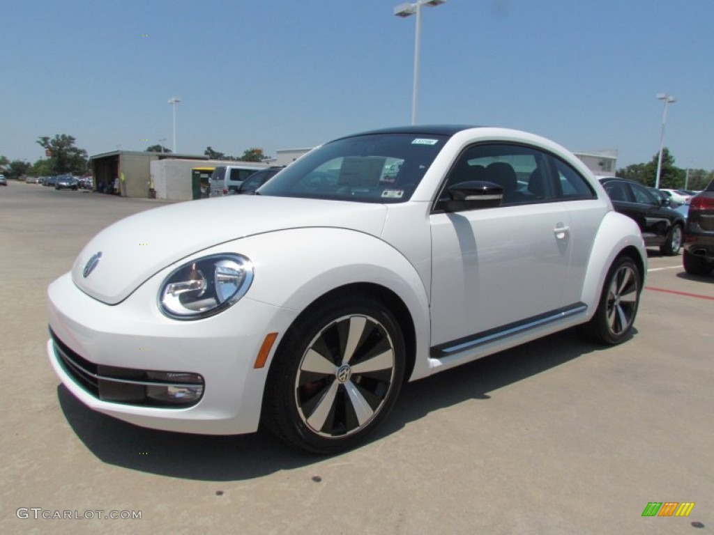 2012 Beetle Turbo - Candy White / Titan Black photo #1