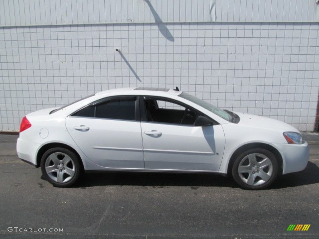 Summit White 2009 Pontiac G6 Sedan Exterior Photo #67255626