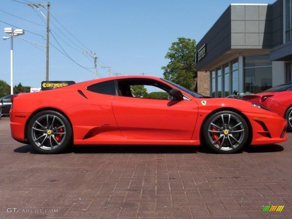 2009 F430 Scuderia Coupe - Rosso Scuderia (Red) / Black photo #10