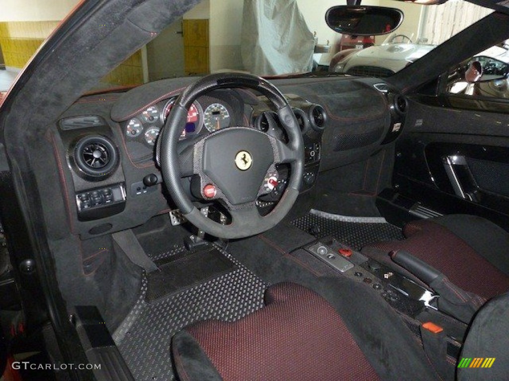 Black Interior 2009 Ferrari F430 Scuderia Coupe Photo #67255761