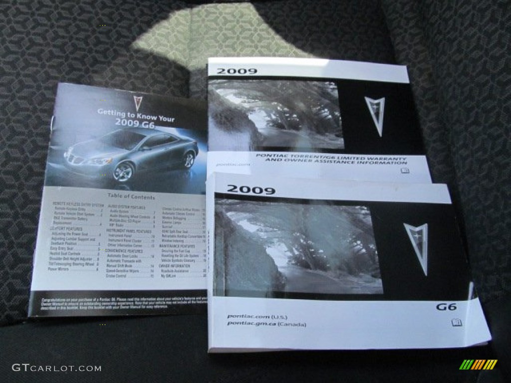 2009 Pontiac G6 Sedan Books/Manuals Photo #67255779