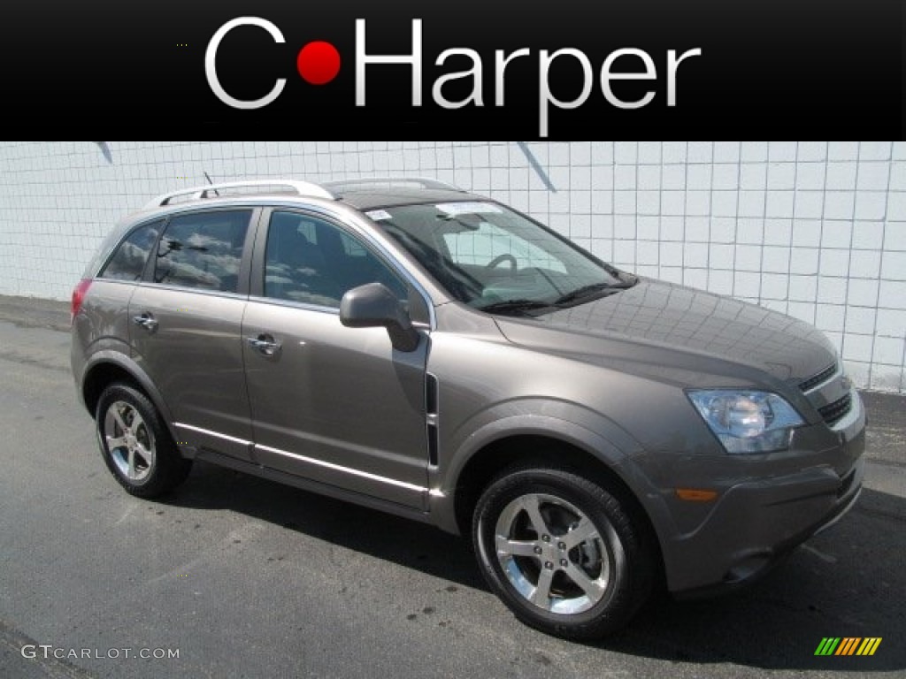 2012 Captiva Sport LTZ AWD - Mocha Steel Metallic / Black photo #1