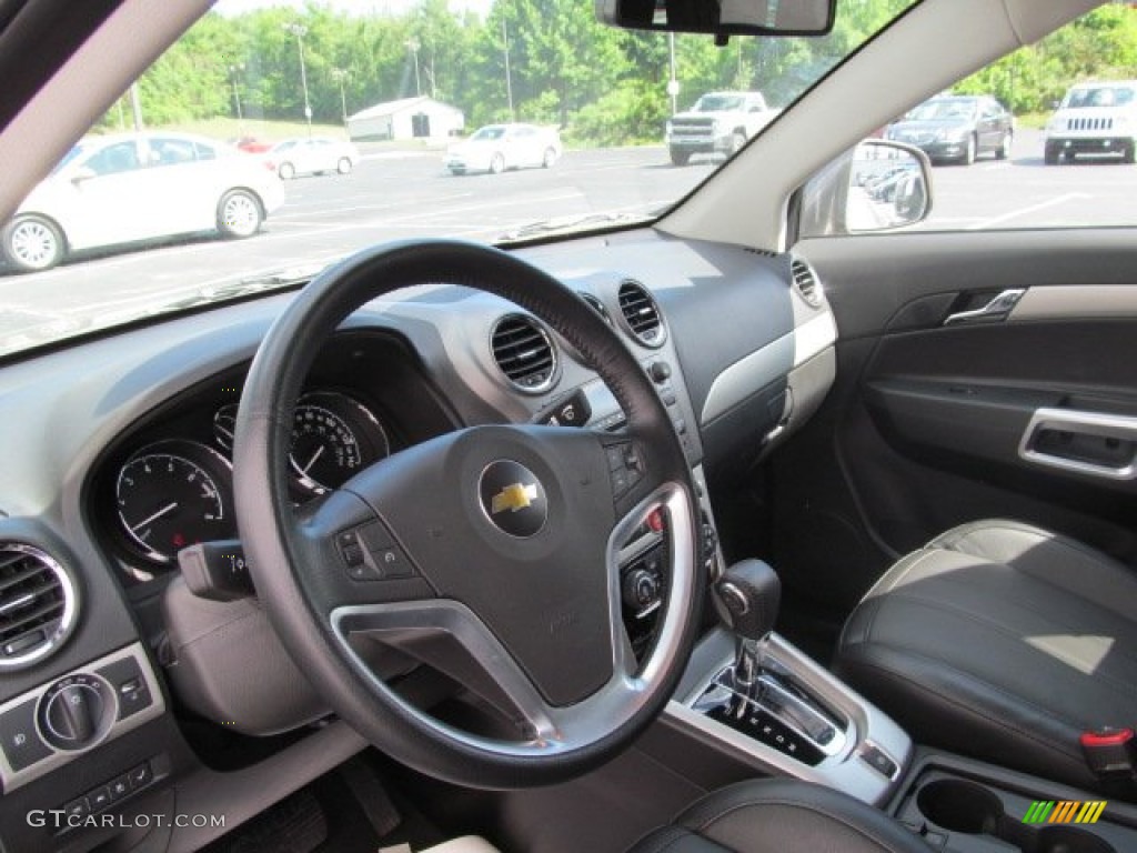 2012 Chevrolet Captiva Sport LTZ AWD Black Dashboard Photo #67256523