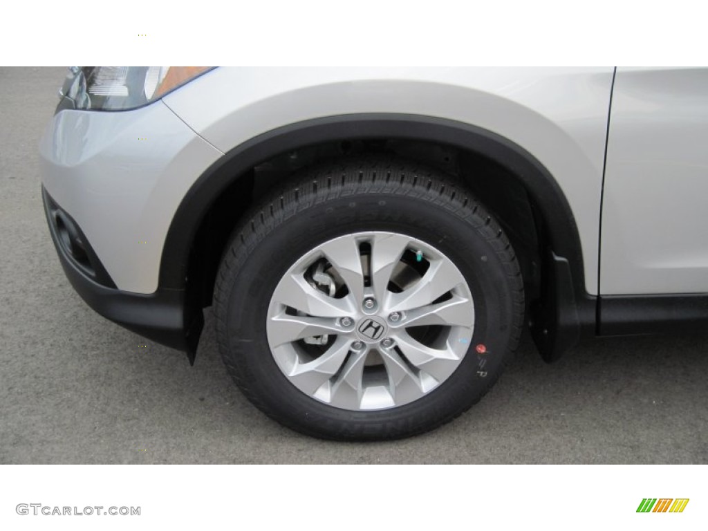 2012 CR-V EX-L - Alabaster Silver Metallic / Gray photo #10