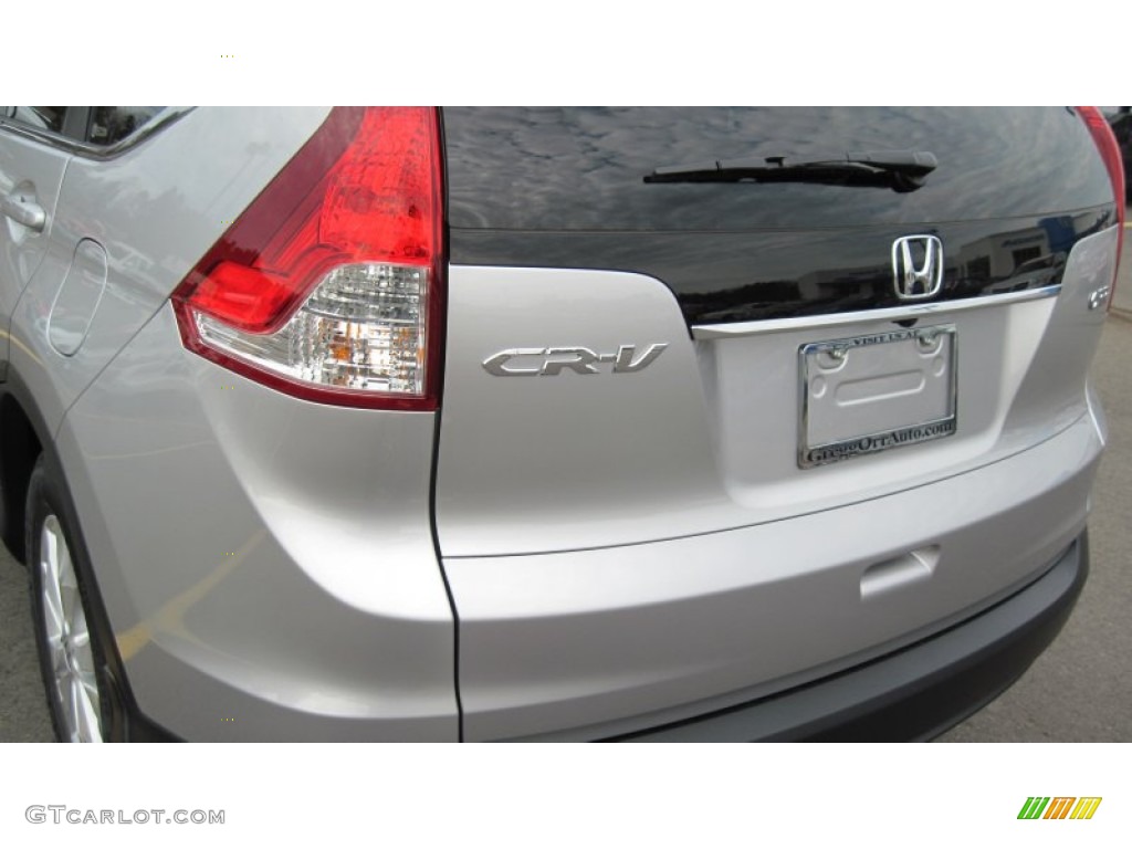 2012 CR-V EX-L - Alabaster Silver Metallic / Gray photo #16