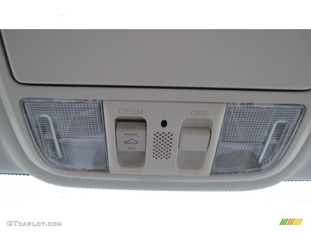 2012 CR-V EX-L - Alabaster Silver Metallic / Gray photo #25