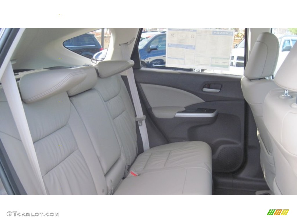 2012 CR-V EX-L - Urban Titanium Metallic / Beige photo #18